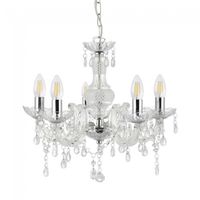 lampara arana marie therese 5 luces