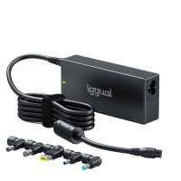 iggual cua-5t-120w adaptador e inversor de corriente interior negro