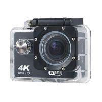 klack k4k camara deportiva 4k wifi negro