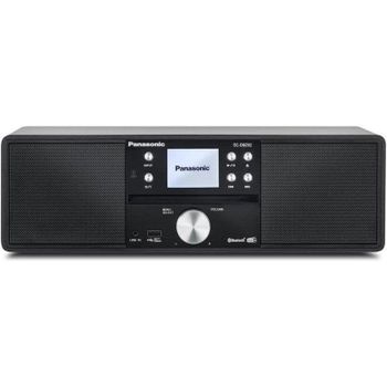 Microcadena Panasonic SC-DM202EG-K 24 W RMS Bluetooth DAB+ CD USB