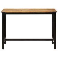 mesa de comedor - mesa de cocina madera maciza de mango 110x60x76 cm