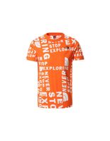 camiseta the north face simple dome jr orange