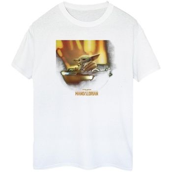 Disney Camiseta manga larga The Mandalorian para mujer