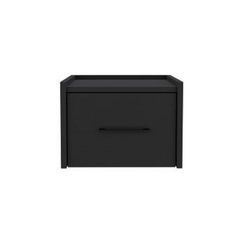 Mesita De Noche Empotrada Moderna, Con Un Cajon.