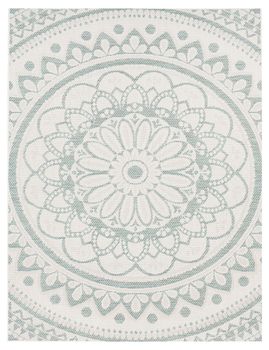 Alfombras de interior y exterior Breezy turquesa 80x150 cm