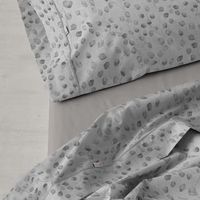 juego de sabanas abi color plomo cama de 150 cm 3 piezas