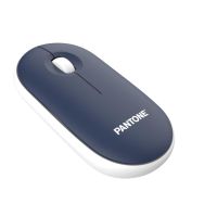 raton pantone pt-ms001n1 inalambrico 1200 dpi azul blanco recargable silencioso