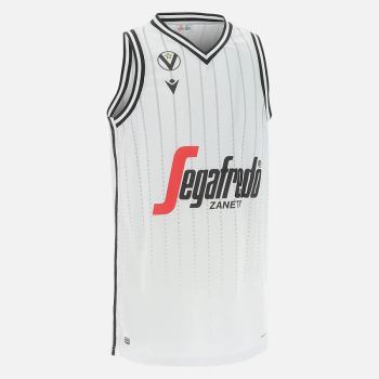 Camiseta Virtus Bolonia Eurocup Macron blanca