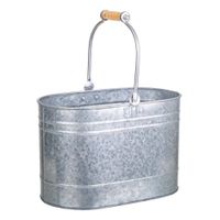 cesta de metal plateada 305x18x2037