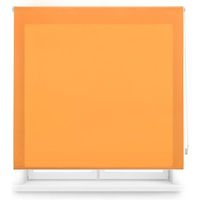 estor enrollable translucido a medida - estor enrollable tamano 105x175 - estor color naranja  blindecor