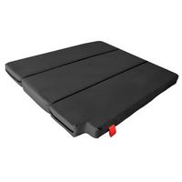 colchon para ford transit 2003 sin muebles - 8cm de grosor con hr 30kgm3 y 3cm de viscoelastica - negro