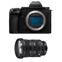 camara mirrorless panasonic lumix s5 ii x 242mp 6k 24-70mm sensor full-frame wifi bluetooth