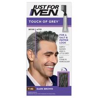 just for men touch of grey hair dye dark brown t-45