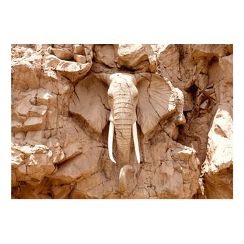 Papel Pintado 3d - Stone Elephant (south Africa) (400x280 Cm)