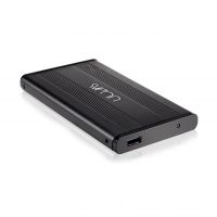 sveon stg062 caja disco duro 25 sata 3 usb 30 aluminio negro