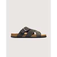 koala bay sandalias sandale en daim bio anthracite - corbett para hombre