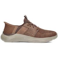 skechers zapatillas 210803 darkbrown para hombre
