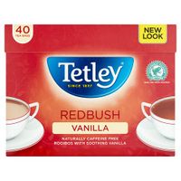 tetley redbush  vanilla 40s