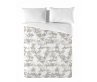 sandal - funda nordica estampada cama 150 - algodon extrasuave - incluye 2 fundas de almohada - waves stone
