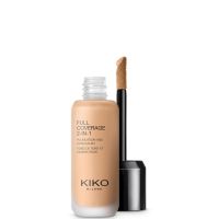 kiko milano full coverage 2-in-1 foundation and concealer 25ml various shades - 60 rose