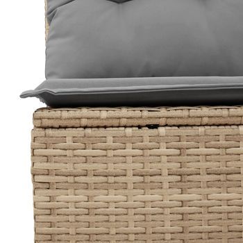 Conjunto De Asientos Para Exterior (incluye Cojines, Combinación De Color Beige)