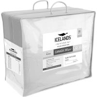 relleno nordico 300gr antiacaros sanex  blanco tacto seda suave y calido edredon nordico fibra hueca siliconada cama 90 105 135 150 160 180 200