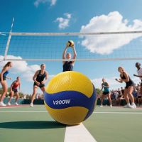 balon de voleibol numero 5 para entrenamiento en interiores y exteriores ideal para grandes eventos playa y aire libre