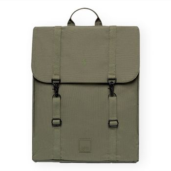 Lefrik Mochila Handy Backpack - Stripes Olive para hombre