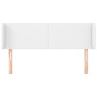 cabecero cama mueble de dormitorio de cuero sintetico 147 x 16 x 7888 cm blanco m020006339