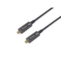 cable optico activo usb-c equip 15m pd 60w 4k60hz 10gbps videodatospd