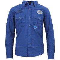 srk camisa manga corta chemise garcon evonie para nino