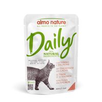 almo nature daily menu 24 x 70 g - pack ahorro - atun y salmon
