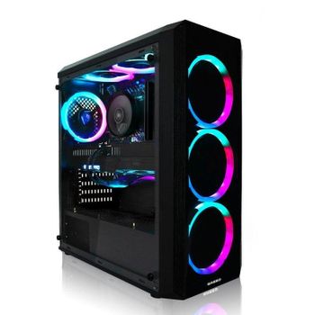 PC Sobremesa GREED MK2 Plus Intel Core i7-12700F 16GB 1TB SSD RX 9060 XT 16GB Windows 11 Pro WiFi