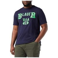 blauer camiseta camiseta manga corta hombre para hombre