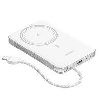 ugreen pb570 30w 392wh 10000mah bateria externa magnetica inalambrica con cable usb-c integrado fuente de alimentacion