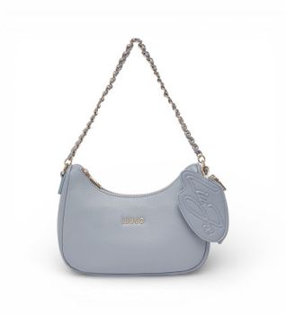 Liu Jo para mujer. AA6180-E1012 Bolso hobo pequeño con monedero azul (OSFA), Casual, Poliéster