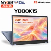 ninkear ybook 15 portatil 2 in 1 156 pulgadas pantalla full hd amd ryzen 3 3250u 16gb ram 512gb ssd windows 11 pantalla tactil 360 ordenador convertible 2 en 1 teclado retroiluminado para oficina