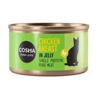cosma original in jelly 6 x 85g - mixed pack 4 varieties