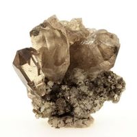 cuarzo de humo - piedra natural de francia chamonix - curacion y proteccion pierre energia terrenal  1212 ct - certificado de autenticidad