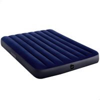 colchon hinchable dura-beam classic downy 137x191x25 cm gris