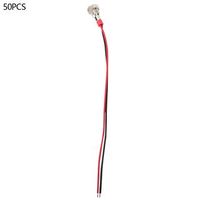 50 indicadores led verdes bem - 8c 8mm 12v ip65