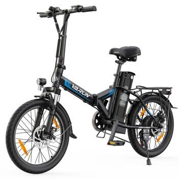 Bicicleta Eléctrica Plegable Varun C20-1 Pro De 20