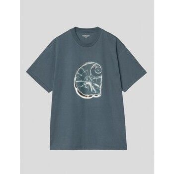 Carhartt Camiseta CAMISETA SHATTERED TEE OFFICE BLUE para hombre
