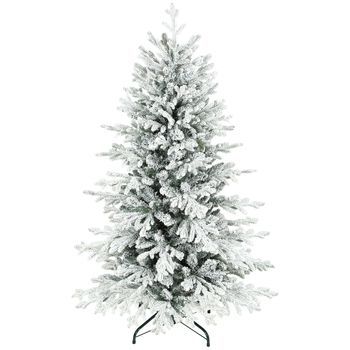 Árbol De Navidad Artificial Nevado 150 Cm Con 1162 Ramas Y Soporte