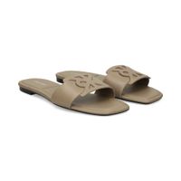 calvin klein sandalias planas mujer - beige talla 36