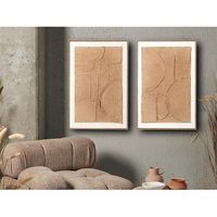 cuadro abst fig geometricas con marco s2 60x5x90 cms