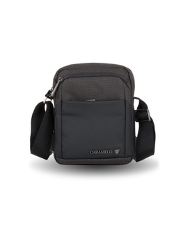 Bolso Bandolera Negro Caramelo Dv 221910 Para Hombre Uni