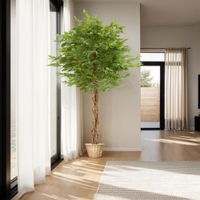 arbol de ficus artificial textura realista y gran volumen 180 cm
