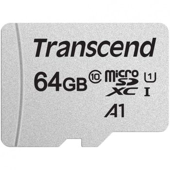 Transcend 300S MicroSDXC 64GB U1 A1 Clase 10