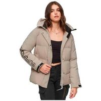 superdry abrigo city padded wind para mujer